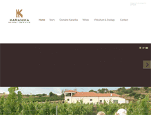 Tablet Screenshot of karanika.com